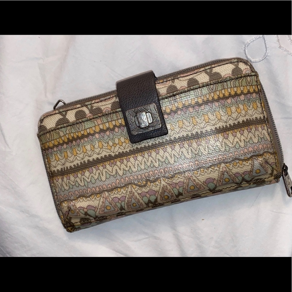 Wallet with phone slot